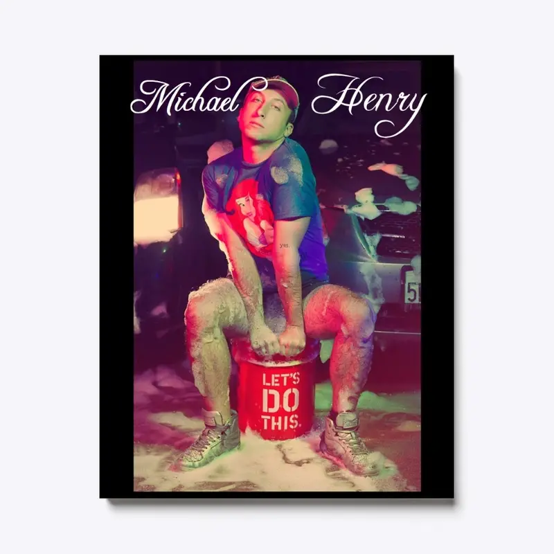 Michael Henry Towel & Stickers